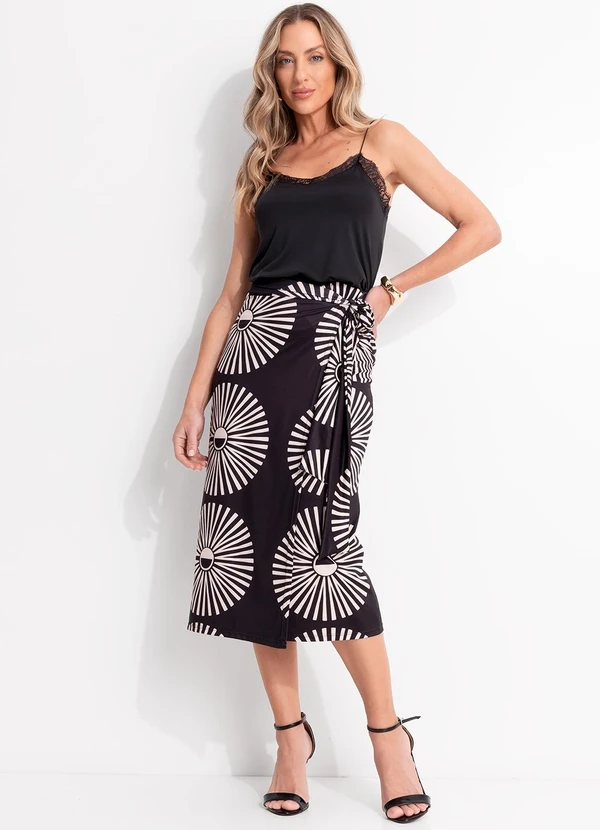 Quintess - Blusa Preto em Malha Fria 6