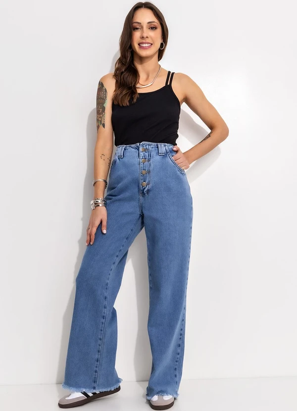 Bimini - Blusa Preto em Ribana Modal 3