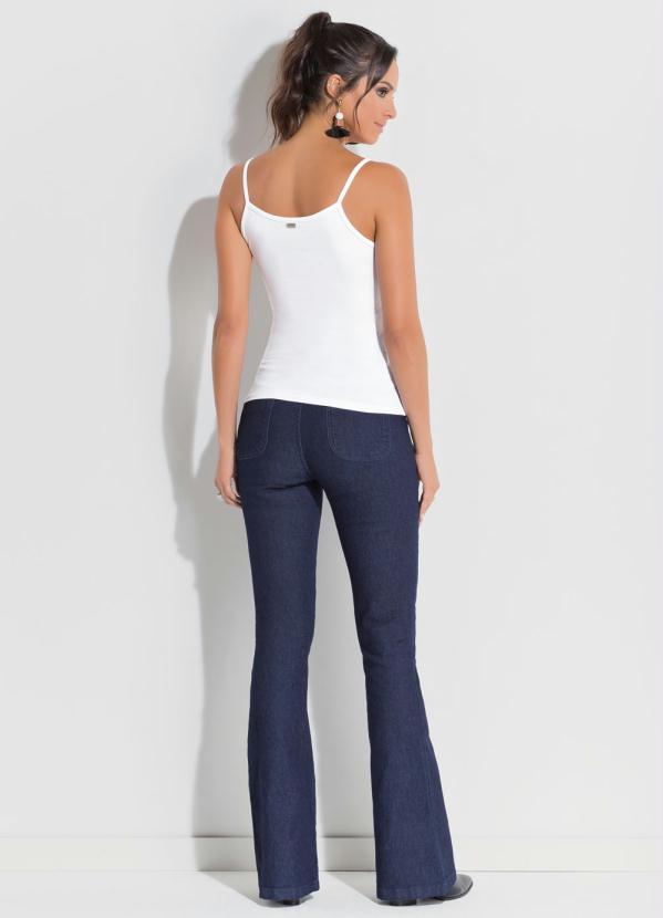 Quintess - Blusa Quintess de Alças Branca 4