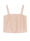Essendi - Blusa Regata Feminina em Alfaiataria Natural - variação: Natural
