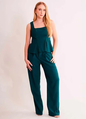 Sofie - Blusa sem Manga After Dusk em Plano Alfaiataria V - SOFIE