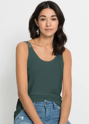 bonprix - Blusa Verde em Malha - BONPRIX