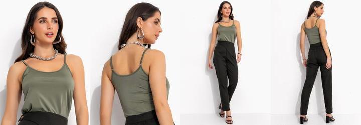Blusa Verde Oliva em Malha Fria