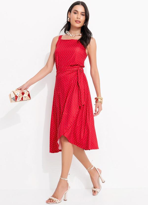 Quintess - Blusa Vermelha em Malha Fria 7