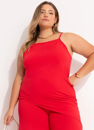 Quintess - Blusa Vermelho em Malha Fria - QUINTESS