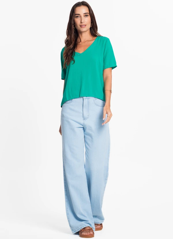 Endless - Blusa Viscose Feminina Verde 3