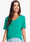 Endless - Blusa Viscose Feminina Rosa - variação: Verde