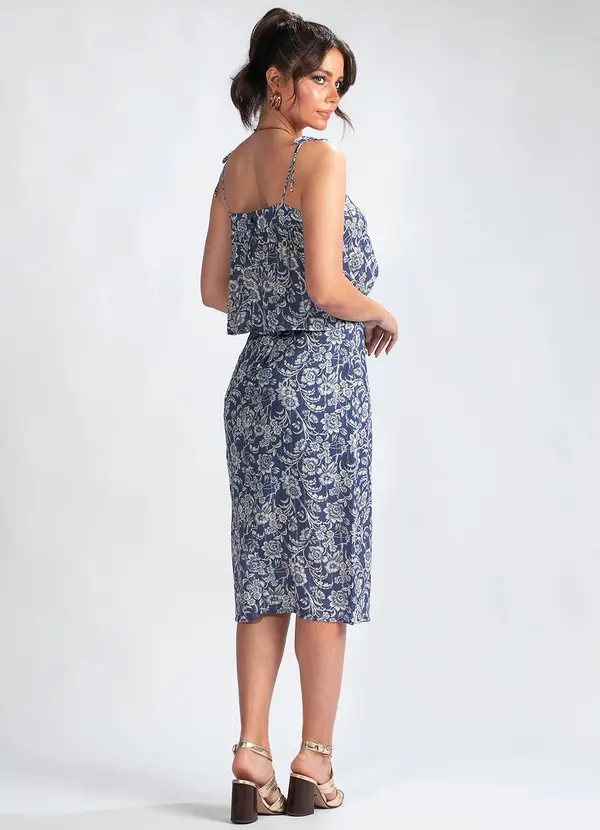 Maria Filó - Blusa Viscose Sicilia Estampado 4