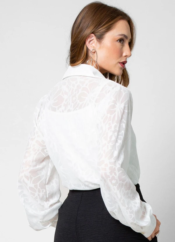 Endless - Camisa com Blusa de Alça Feminina Bege 2