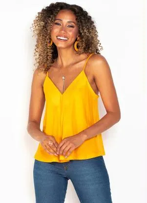 Forum - Regata de Malha Alças Finas Amarela - FORUM