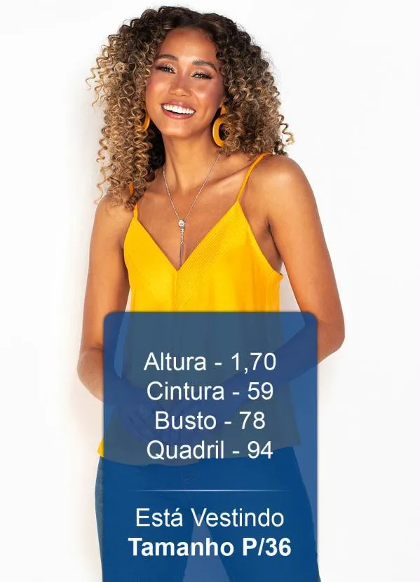 Forum - Regata de Malha Alças Finas Amarela 5