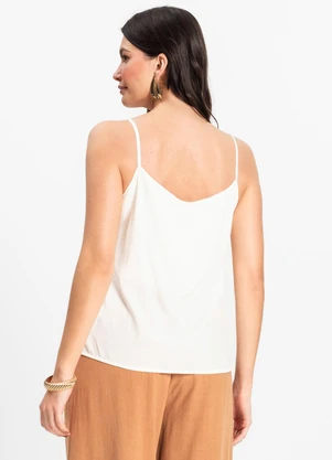 Select - Regata Feminina Bege - SELECT