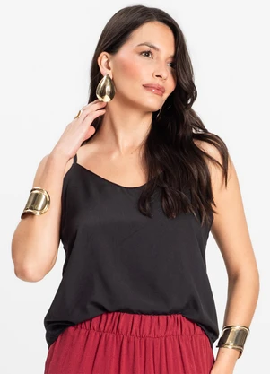 Select - Regata Feminina Preto - SELECT