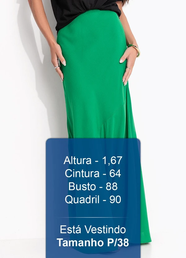 Colcci - Saia em Viscose Verde 6