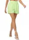 Endless - Shorts Crepe Feminino Rosa - variação: Verde