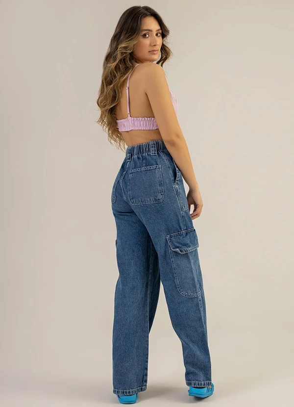 The Philippines - Top Adulto em Linho Roxo 4