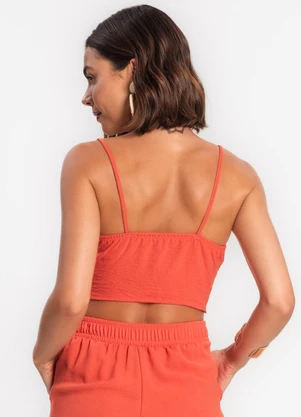 Rovitex - Top Feminino em Air Flow Laranja - ROVITEX