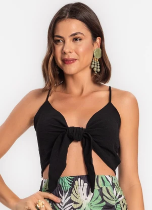 Rovitex - Top Feminino em Air Flow Preto - ROVITEX