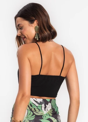 Rovitex - Top Feminino em Air Flow Preto - ROVITEX