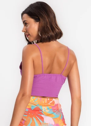 Rovitex - Top Feminino em Air Flow Roxo - ROVITEX
