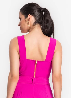 Endless - Top Feminino em Crepe Light Rosa - ENDLESS