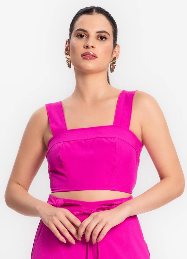 Endless - Top Feminino em Crepe Light Rosa