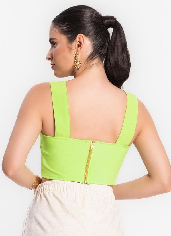 Endless - Top Feminino em Crepe Light Verde 2