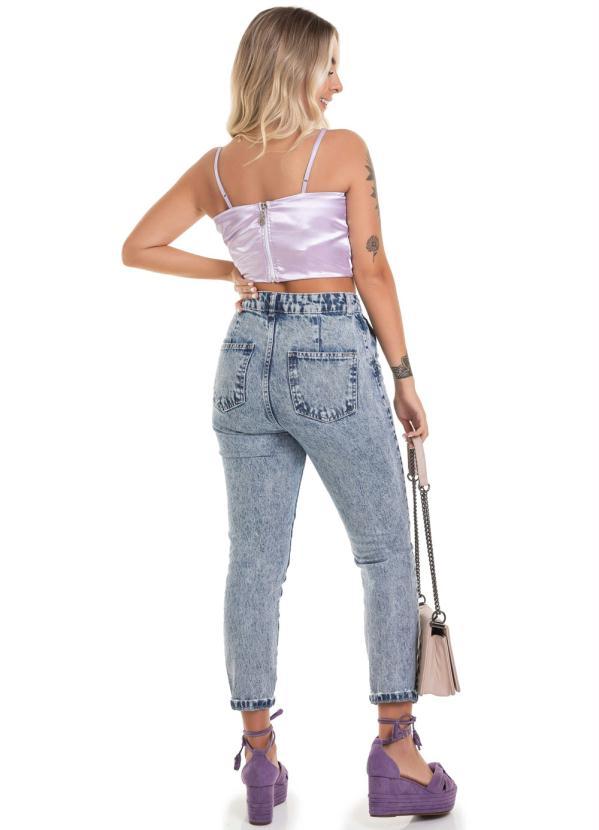 Up Close - Top Feminino Valentina Lavanda 4