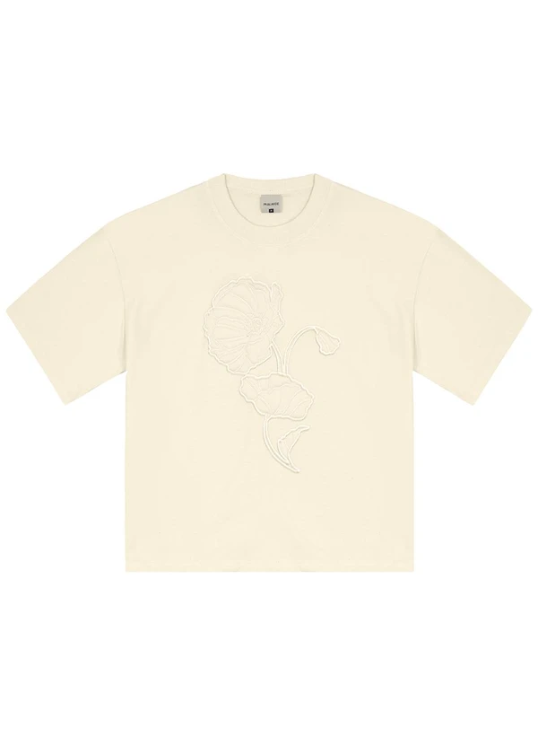 Malwee - Blusa Ampla Bordada Off White 3