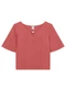 Malwee - Blusa Ampla Folhagens em Viscose Verde - variação: Verde