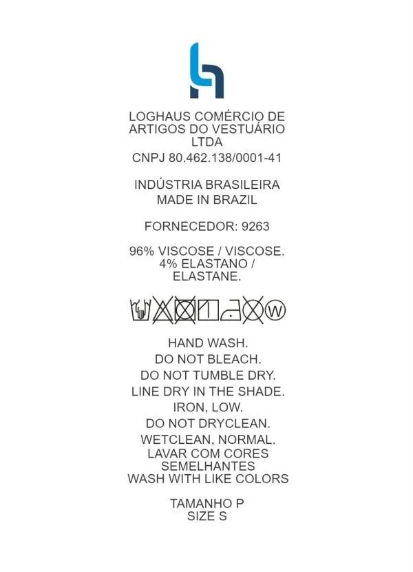 Quintess - Blusa Azul e Off White com Manga Longa 6