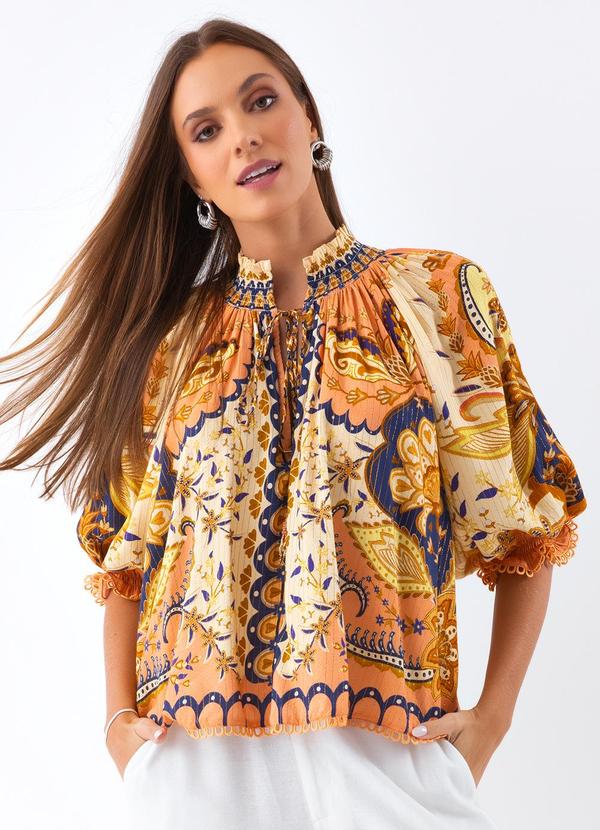 Farm - Blusa Beleza Boho