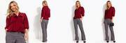 Blusa Bord� em Crepe Plano