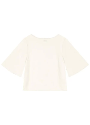 Enfim - Blusa Box em Crepe Off White - ENFIM