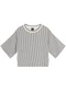 Enfim - Blusa Box Geométrica em Viscose Branco - variação: Branco