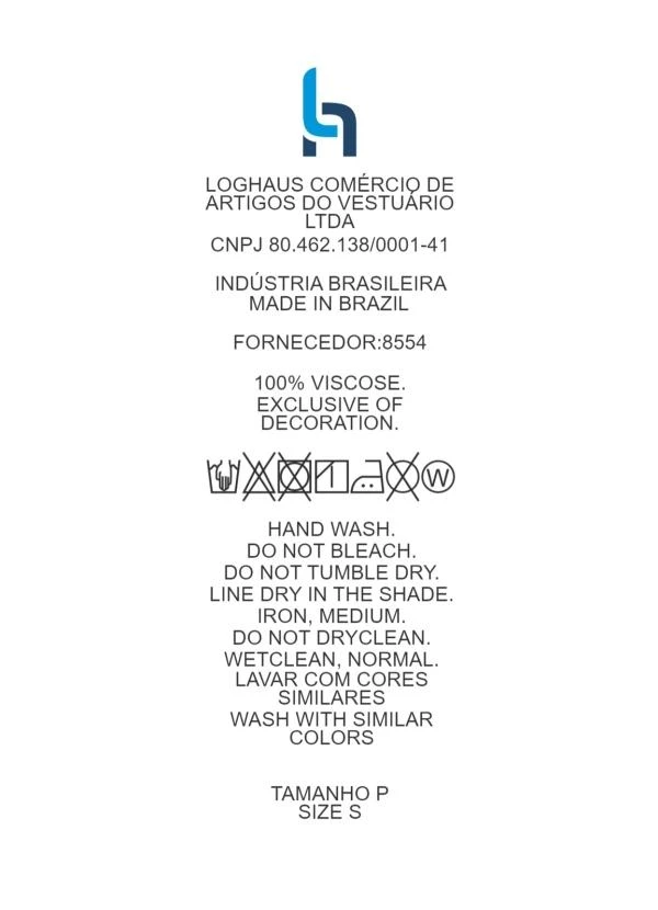 Quintess - Blusa Branca em Viscose Plana 8