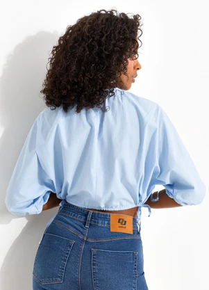 Colcci Jeans - Blusa Cj Azul - COLCCI JEANS