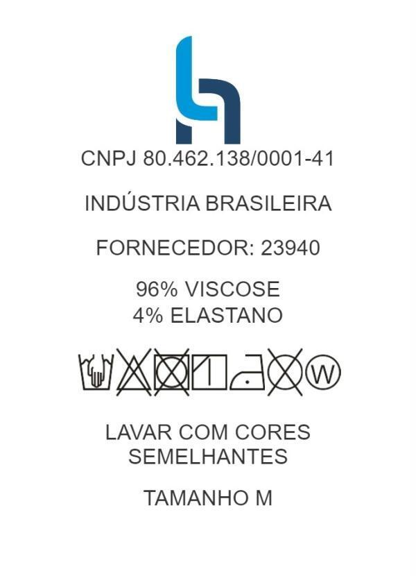 Outlet - Blusa com Amarração e Mangas 7/8 Floral Dark 10