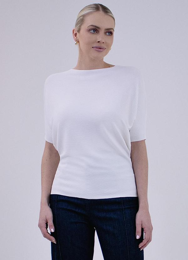 Principessa - Blusa de Tricot Off White Ruanita 5