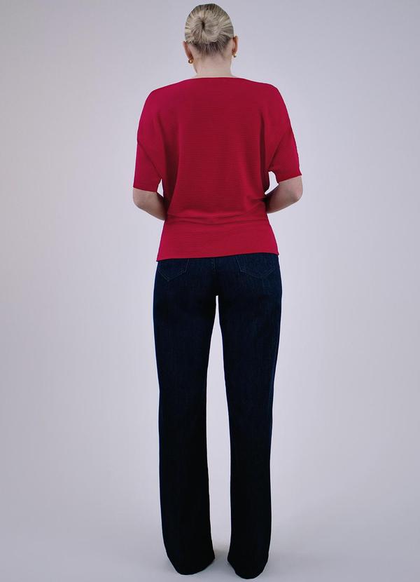 Principessa - Blusa de Tricot Vermelha Wendy 4