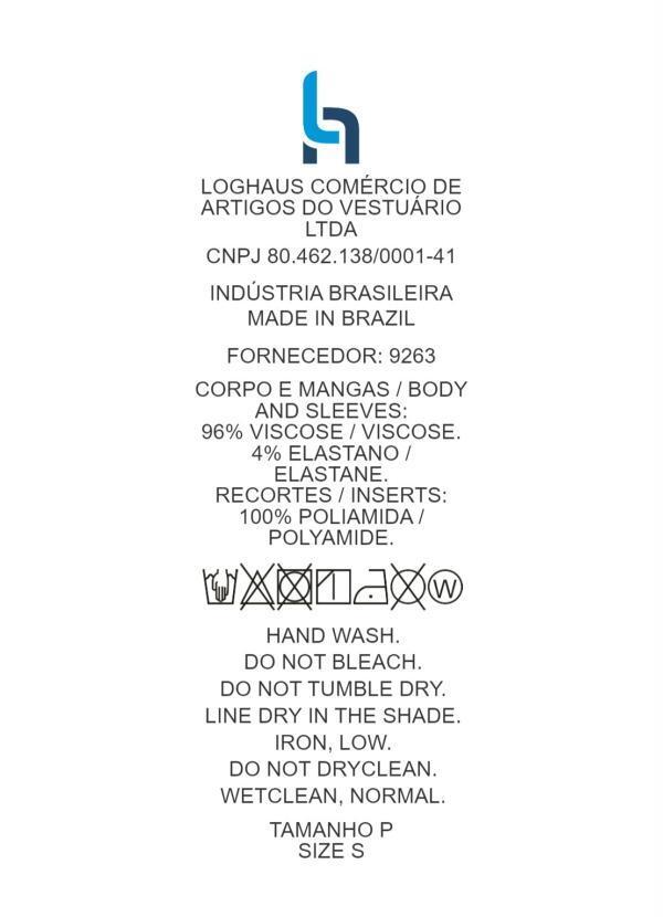 Outlet - Blusa Étnico Branco e Preto 7