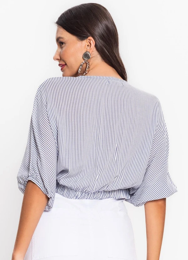 Endless - Blusa Feminina Manga 3/4 Azul 2