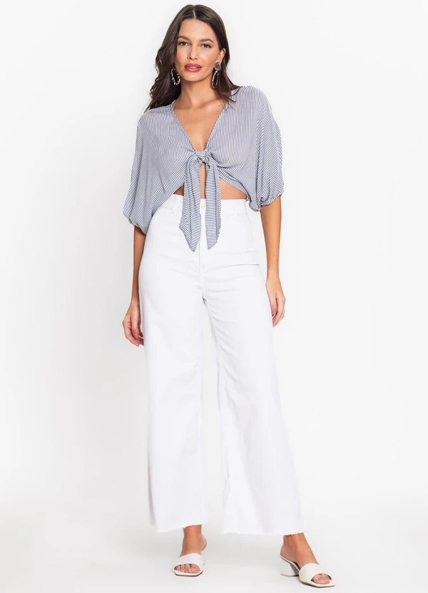 Endless - Blusa Feminina Manga 3/4 Azul 3