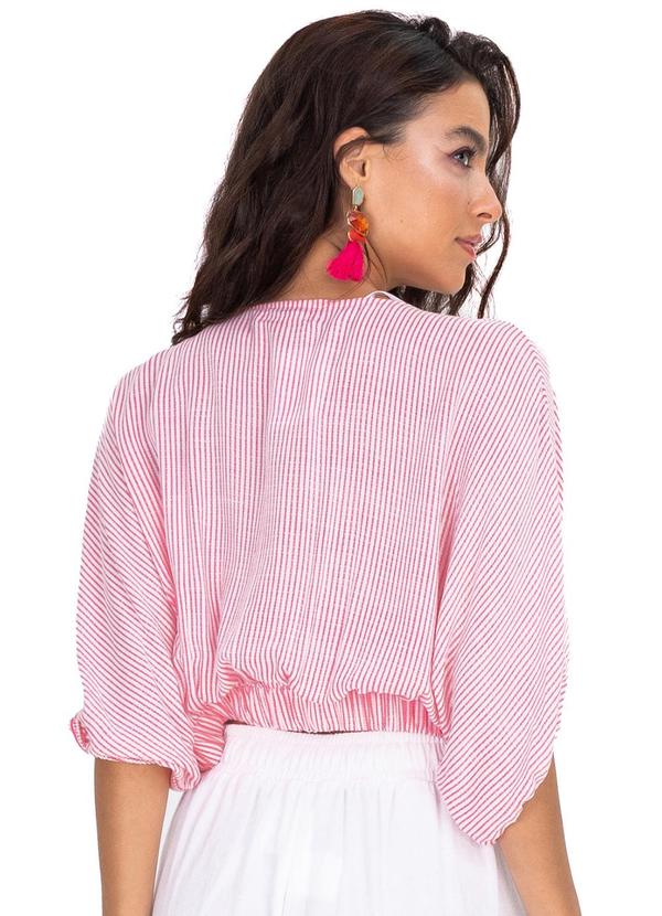 Endless - Blusa Feminina Manga 3/4 Rosa 2