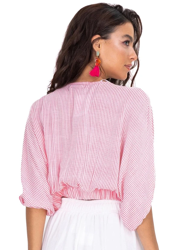 Endless - Blusa Feminina Manga 3/4 Rosa 2