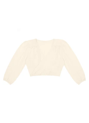 Rovitex - Blusa Feminina Manga 3/4 Bege - ROVITEX