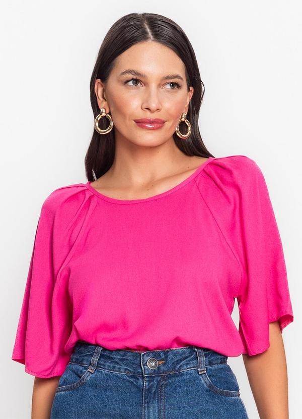 Endless - Blusa Feminina Viscose Creponada Rosa