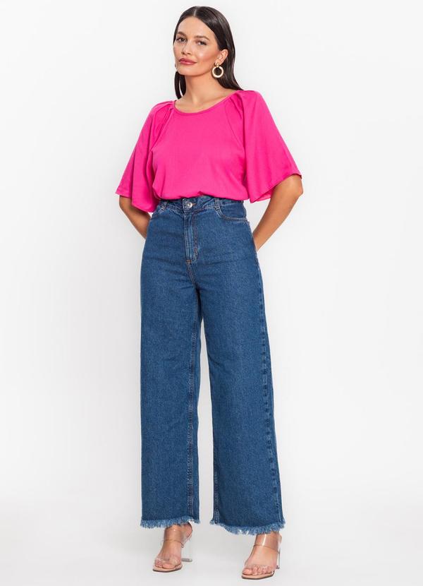 Endless - Blusa Feminina Viscose Creponada Rosa 2