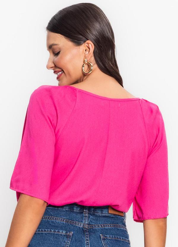 Endless - Blusa Feminina Viscose Creponada Rosa 4