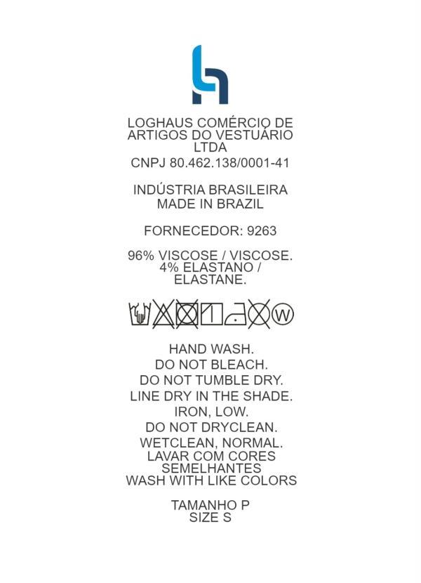 Quintess - Blusa Floral Preto em Malha de Viscose 11